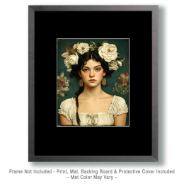 Maria from San Antonio - Vintage Cowgirl Art