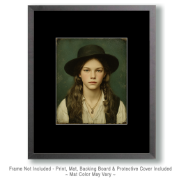 Oklahoma Annie - Vintage Cowgirl Art