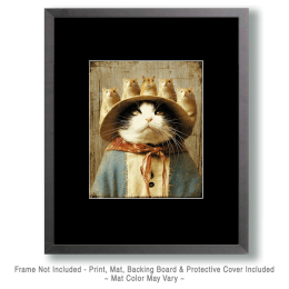 Brody Betsy with Her Pet Mice Art