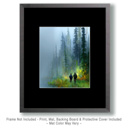 Hiking Up to the High Country Art