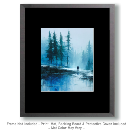 Long Winter Hike Art