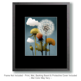 Dandelion Daybreak Art