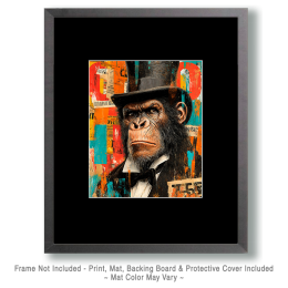 Mad Chimpanzee - Pop Surrealism Lowbrow Art