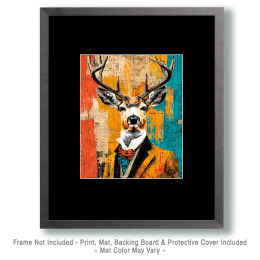 Buck Deer Park Director - Pop Surrealism Lowbrow Art