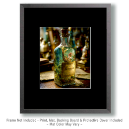 Mermaid in a Bottle #1 Art