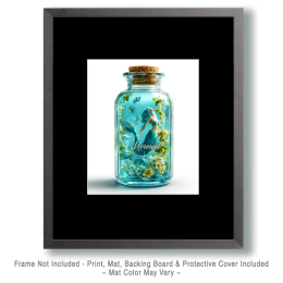 Mermaid in a Bottle #3 Art