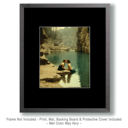 In Love with a Mermaid Art