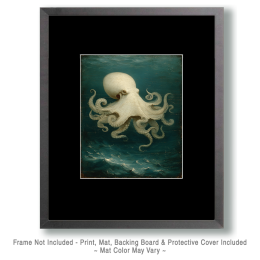 Antique Style Octopus Art