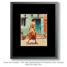 Walking Through Taos