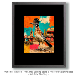 Roadrunner Outside Santa Fe Art