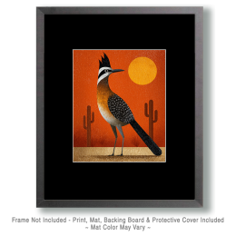Desert Roadrunner Art