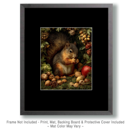 Red Squireel with Stash Art