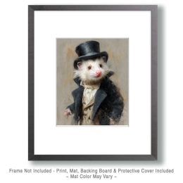 Sir Opossum Ready For a Night Out Art