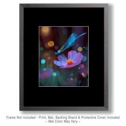 Darning Needlw on Cosmo Flower Art