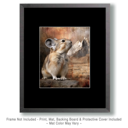 Vintage Pika in the Tundra Art
