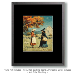 Chance Midday Meeting with Hildreth the Local Witch Art