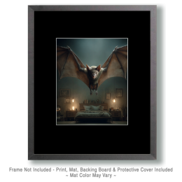 Bat in the Bedroom Art