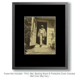 Bigfoot Heading to Work - Funny Cryptid Art