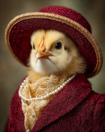 Paco from Minneola - Chicken Chics Art Print