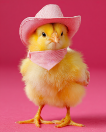 Annie from Austin - Chicken Chics Art Print
