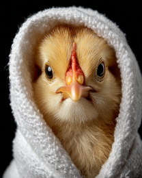 Cheyenne from Wyoming - Chicken Chics Art Print