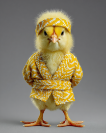 Senpai Sam - Chicken Chicks Art Print