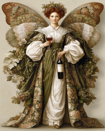 The Wine Fairy - Art Prints of Fairies