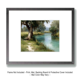 Colorado River Riverbank - Landscape Art