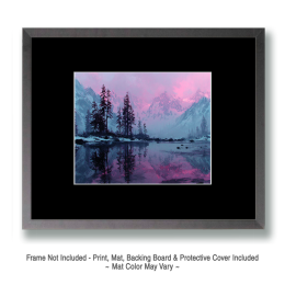 Brilliant Alpenglow - Landscape Art