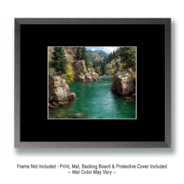 Clear Creek - Landscape Art