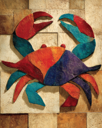 70's Style Crab - Ocean Life Art Print