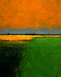 Abstract Flatland Southwestern Art Print