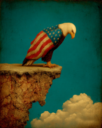 Bald Eagle Looking Down - USA 250 Wall Art