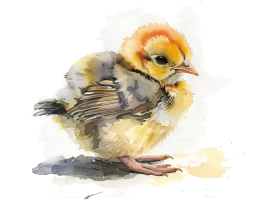 Fluffy Chick