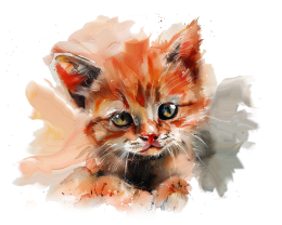 Orange Kitten