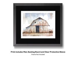Aged barn