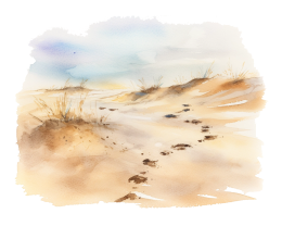 Footsteps in the Sand