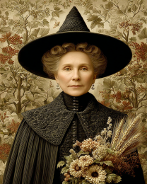 Odessa Ironwood - Witch Art Print