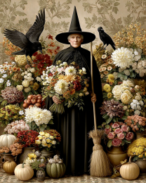 Tasmin Ravenfall Still-Life - Witch Art Print