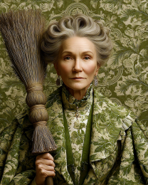 Elowen Mossgrave from Georgia - Witch Art Print