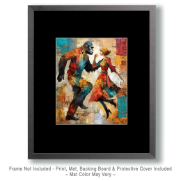 Bigfoot Kickin' It Up - Funny Cryptid Art