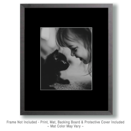 Lindsey and Leo from Ohio - Black & White Art