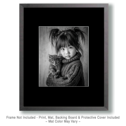 Hana and Ming from St. Paul - Black & White Art