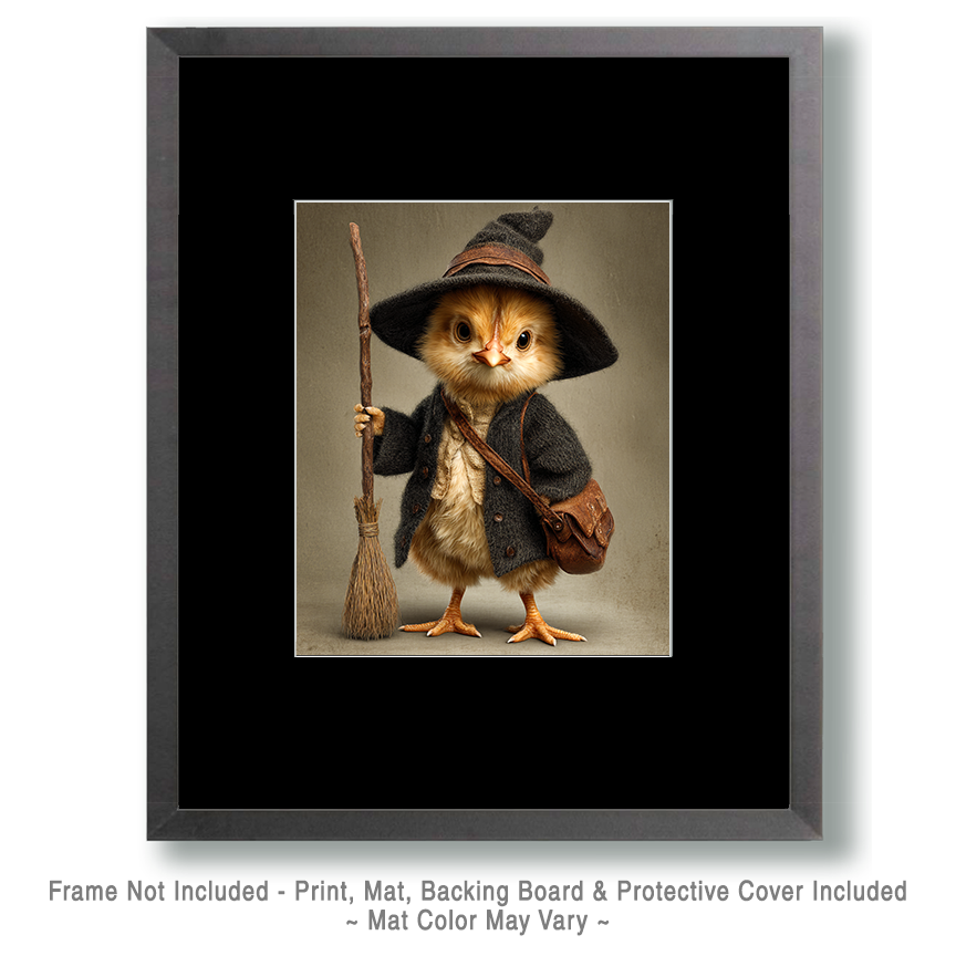 Whitchy Chick - Chicken Chics Art