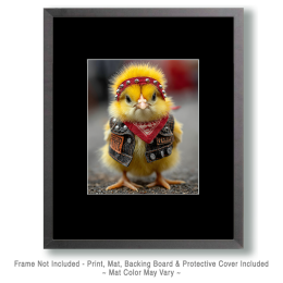 Biker Chic - Chicken Chicks Art