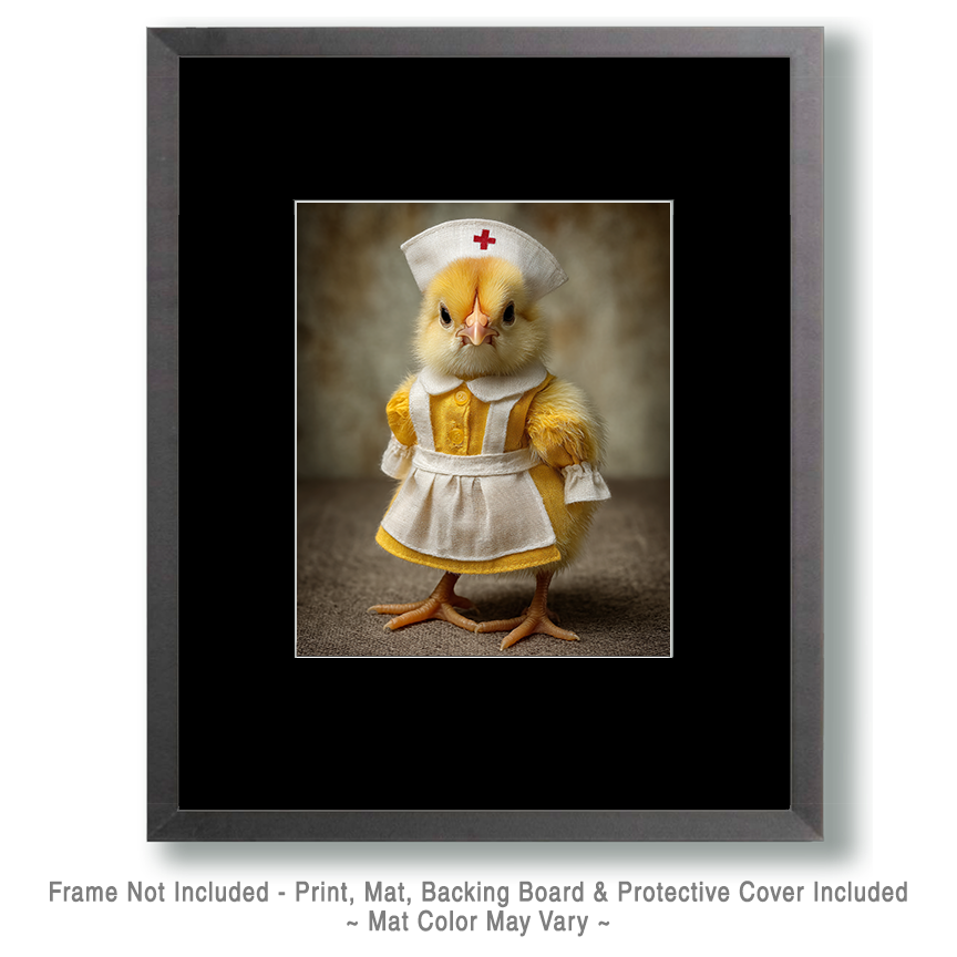 Nurse Chic - Chicken Chicks Art