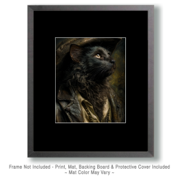 Fine Francis - Funny Cat Wall Art