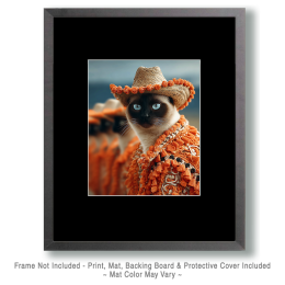 Luna from Tijuana - Funny Cat Wall Art