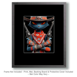 They Just Call Him Tombstone - Funny Cat Wall Art