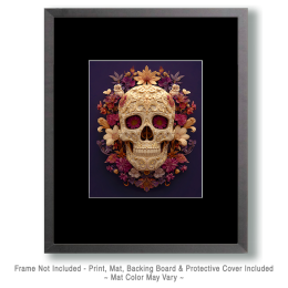 Carved Skull - Día de Muertos Art